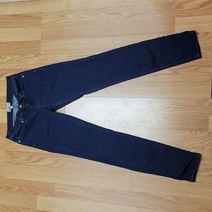 Roxy size 1/25 mid rise dark wash skinny jeans